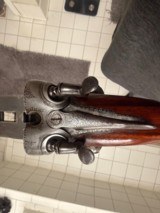 Rare J. Purdey 314 1/2 Oxford St London Top-Lever Hammer SXS 12Ga circa 1870 - Fine Condition - Image 7 of 19