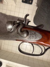 Rare J. Purdey 314 1/2 Oxford St London Top-Lever Hammer SXS 12Ga circa 1870 - Fine Condition - Image 3 of 19