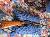 Beautiful Early Savage Model 29B Silde Action Take-Down Rimfire Rifle 24