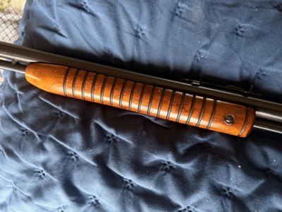 Beautiful Early Savage Model 29B Silde Action Take-Down Rimfire Rifle 24