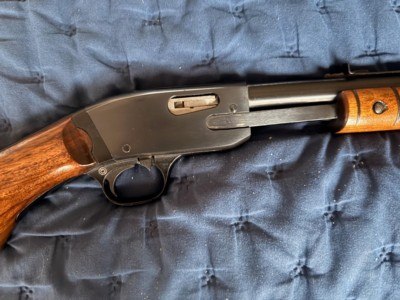 Beautiful Early Savage Model 29B Silde Action Take-Down Rimfire Rifle 24