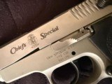 Rare Smith & Wesson CS9 SS Chiefs Special 9mm Semi Auto Pistol - Excellent Condition - Image 1 of 9