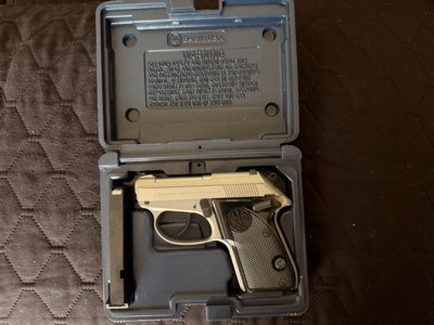 Beretta 3032 Tomcat 32 ACP Semi Auto Stainless Steel Carry Pistol - LNIB - Image 6 of 7