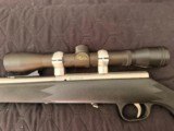Marlin 882 Stainless Steel 22Mag Bolt Action w/Rimfire Scope - Excellent Condition - Image 8 of 19