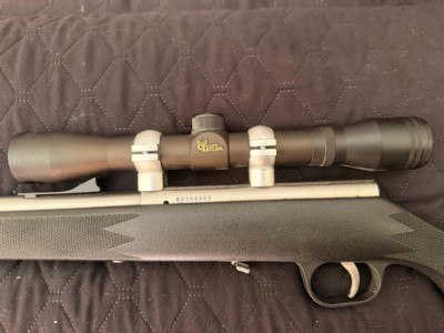 Marlin 882 Stainless Steel 22Mag Bolt Action w/Rimfire Scope - Excellent Condition - Image 8 of 19