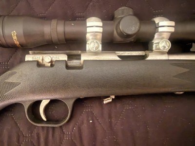 Marlin 882 Stainless Steel 22Mag Bolt Action w/Rimfire Scope - Excellent Condition - Image 4 of 19