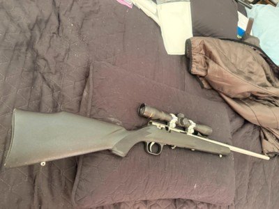 Marlin 882 Stainless Steel 22Mag Bolt Action w/Rimfire Scope - Excellent Condition - Image 2 of 19
