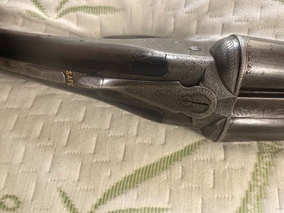 1881 Holland & Holland Climax Hammerless 12 Gauge SXS Shotgun - Good Condition - Image 4 of 17