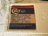 Colt MK IV Series 80 Officer's ACP 45acp Auto Pistol SS 3 1/2" Barrel - LNIB - Image 8 of 12