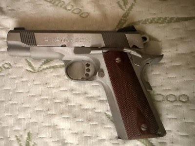 1981 Colt Commander .45acp 4.25" Barrel Nickel Satin Finish - Excellent Condition - Image 3 of 9