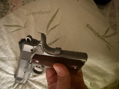 1981 Colt Commander .45acp 4.25" Barrel Nickel Satin Finish - Excellent Condition - Image 8 of 9
