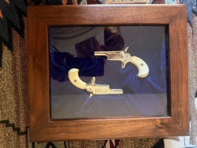 Rare 1961 Colt No 4 Deringers 22 Short Matching Set Consecutive Serial Numbers in Colt Display Box - LNIB