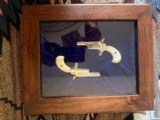 Rare 1961 Colt No 4 Deringers 22 Short Matching Set Consecutive Serial Numbers in Colt Display Box - LNIB - Image 1 of 6