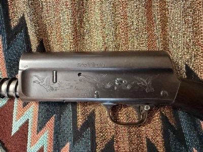 1930 Remington Three Bird Sportsman 1st Year Issue 20 Gauge 26" Full Choke Semi Auto Shotgun - VG+ - Image 2 of 17