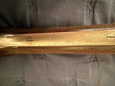 1890 W.W. Greener Boxlock SXS 12 Gauge 27" Barrel - Excellent Older Refinish - Image 10 of 20