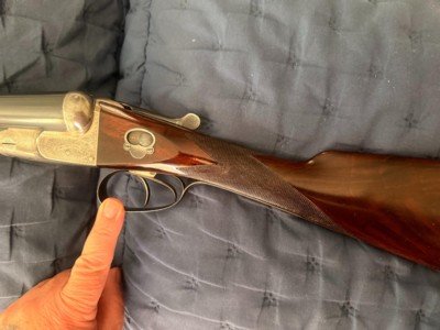 1890 W.W. Greener Boxlock SXS 12 Gauge 27" Barrel - Excellent Older Refinish - Image 1 of 20