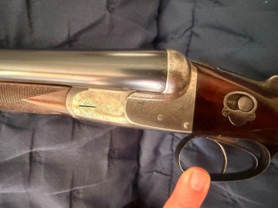 1890 W.W. Greener Boxlock SXS 12 Gauge 27" Barrel - Excellent Older Refinish - Image 12 of 20