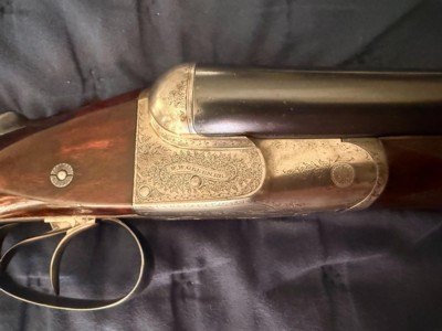 1890 W.W. Greener Boxlock SXS 12 Gauge 27" Barrel - Excellent Older Refinish - Image 4 of 20