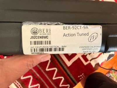 2024 Beretta Wilson Combat Centurion Tactical 9mm Pistol - LNIB - Image 10 of 11