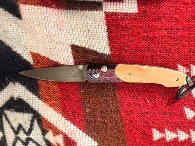 2008 Willian Henry B10 AG5 Mammoth Ivory Scales Limited Edition 2 3/4