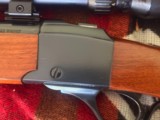 1976 Ruger No. 3 Falling Block 22 Hornet w/3-8x40mm Scope - 200th Year - Excellent Condition - Image 2 of 17