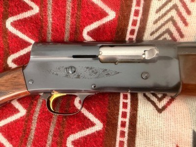 Rare 1st Year Production 1975 Browning A5 Trap Lt 12 Gauge 30