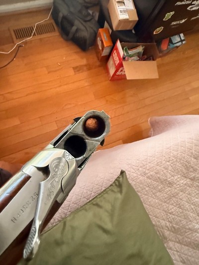 Rare 1989 Browning 325 12 Gauge O/U Shotgun 30" Dual Bradley Beaded Wide Vented Barrel - M/IM Fixed Chokes - Excellent Condition - Image 18 of 20
