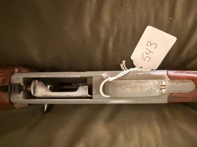 1959 Browning Double Auto Twelvette Silver Hiduminium Receiver 12 G - 26" Raised Solid Rib Barrel Fixed Modified Choke - Excellent Condition - Image 12 of 18