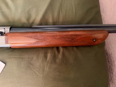 1959 Browning Double Auto Twelvette Silver Hiduminium Receiver 12 G - 26" Raised Solid Rib Barrel Fixed Modified Choke - Excellent Condition - Image 8 of 18