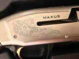 2011 Browning Maxus Semi Auto 12 Gauge Shotgun - 26" Vented Barrel Invector Plus Choking System - Pristine Condition in Factory Case - Image 1 of 19