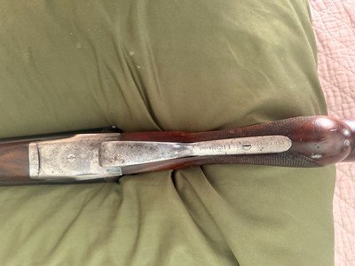 1927 WW Greener 12 Gauge SXS Shotgun - Image 7 of 20