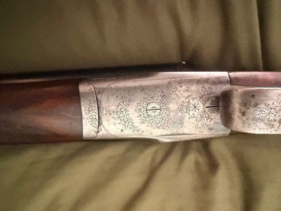1927 WW Greener 12 Gauge SXS Shotgun - Image 9 of 20