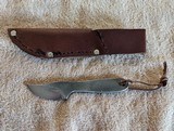 Skinner Knife made from metal file - 4 of 5