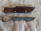 Skinner Knife made from metal file - 3 of 5