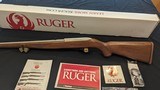 Ruger 10/22 Mannlicher Walnut Stock, Polished Stainless Barrel, 22LR - 2 of 5