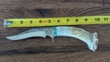 Custom Handmade Western Knife and Sheath - Image 10 of 10
