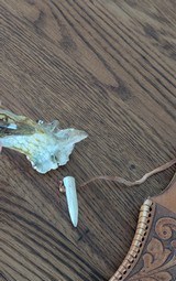 Custom Handmade Western Knife and Sheath - Image 9 of 10