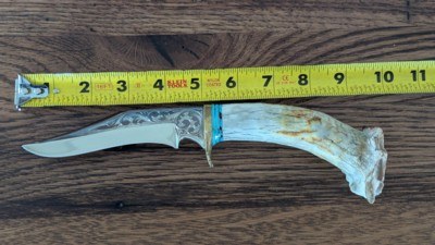 Custom Handmade Western Knife and Sheath - Image 10 of 10