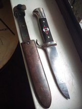 German
Youth Knife with Scabbard - 2 of 11