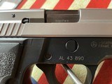 Sig Sauer Arms P229 SAS 9MM Stainless Slide Very Few Rounds Fired - 6 of 13
