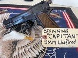 Browning Capitan- Never Fired- Like New! Rare Tangent Sight - 5 of 7