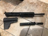 .300 blackout complete 10.5 upper w/ buffer tube and brace - 1 of 3