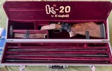 Krieghoff K 20, Super Scroll, 3 barrel set