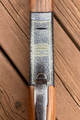 Krieghoff K80 Gold Super Scroll, 32” 12ga barrel plus 30” carrier barrel and sub gauge tubes - Image 4 of 10