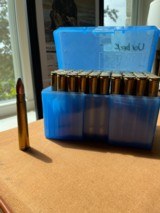CUSTOM LOADED 375 H&H MAGNUM AMMUNITION- 260 gr. NOSLER PARTITION BULLETS- 50 ROUNDS PER BOX - 1 of 4