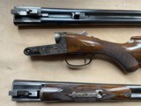 PARKER REPRO DHE 20 GA/ 20 GA- 2 BARREL SET WITH ORIGINAL WINCHESTER SHIPPING BOXES, CASE, COVER AND ACCESSORIES - Image 4 of 15