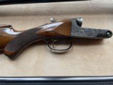 PARKER REPRO DHE 20 GA/ 20 GA- 2 BARREL SET WITH ORIGINAL WINCHESTER SHIPPING BOXES, CASE, COVER AND ACCESSORIES - Image 6 of 15
