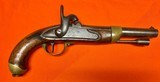 French cavalry pistol- Model 1822 converted to percussion 1855
.69 caliber - 1 of 7