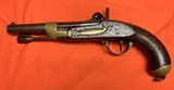 French cavalry pistol- Model 1822 converted to percussion 1855
.69 caliber - 3 of 7