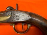 French cavalry pistol- Model 1822 converted to percussion 1855
.69 caliber - 4 of 7